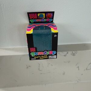 NeeDoh Gumdrop Super Solid Squish! Blue Toy